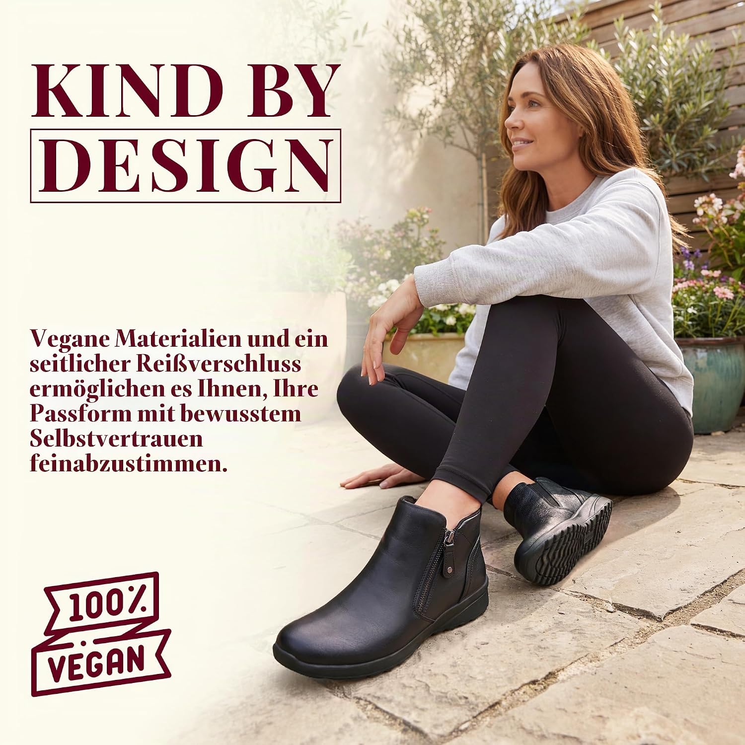 Skechers Damen Lovely Vibe Fall in BloomStiefelette – Bild 6