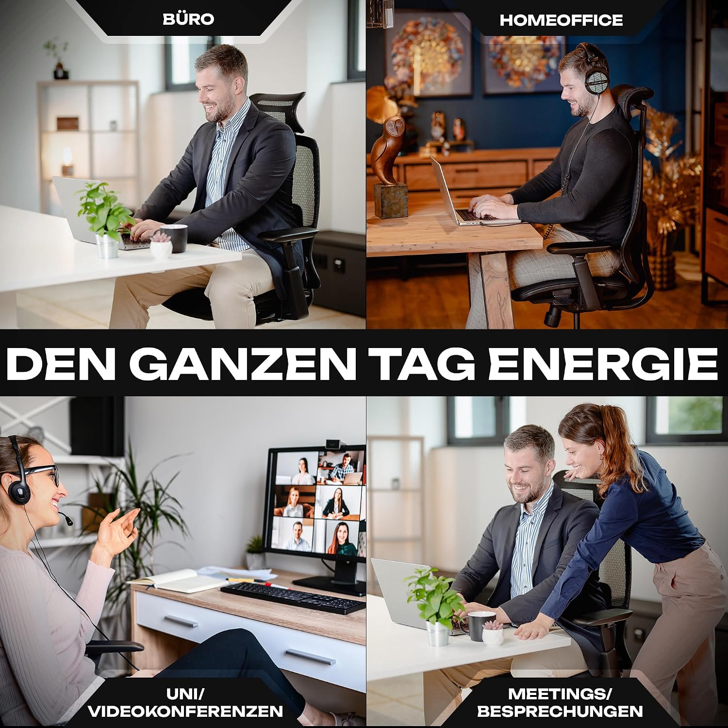 VALKENSTOL M5 Bürostuhl Ergonomisch TESTSIEGER - Büro & Home Office Chair – Bild 8