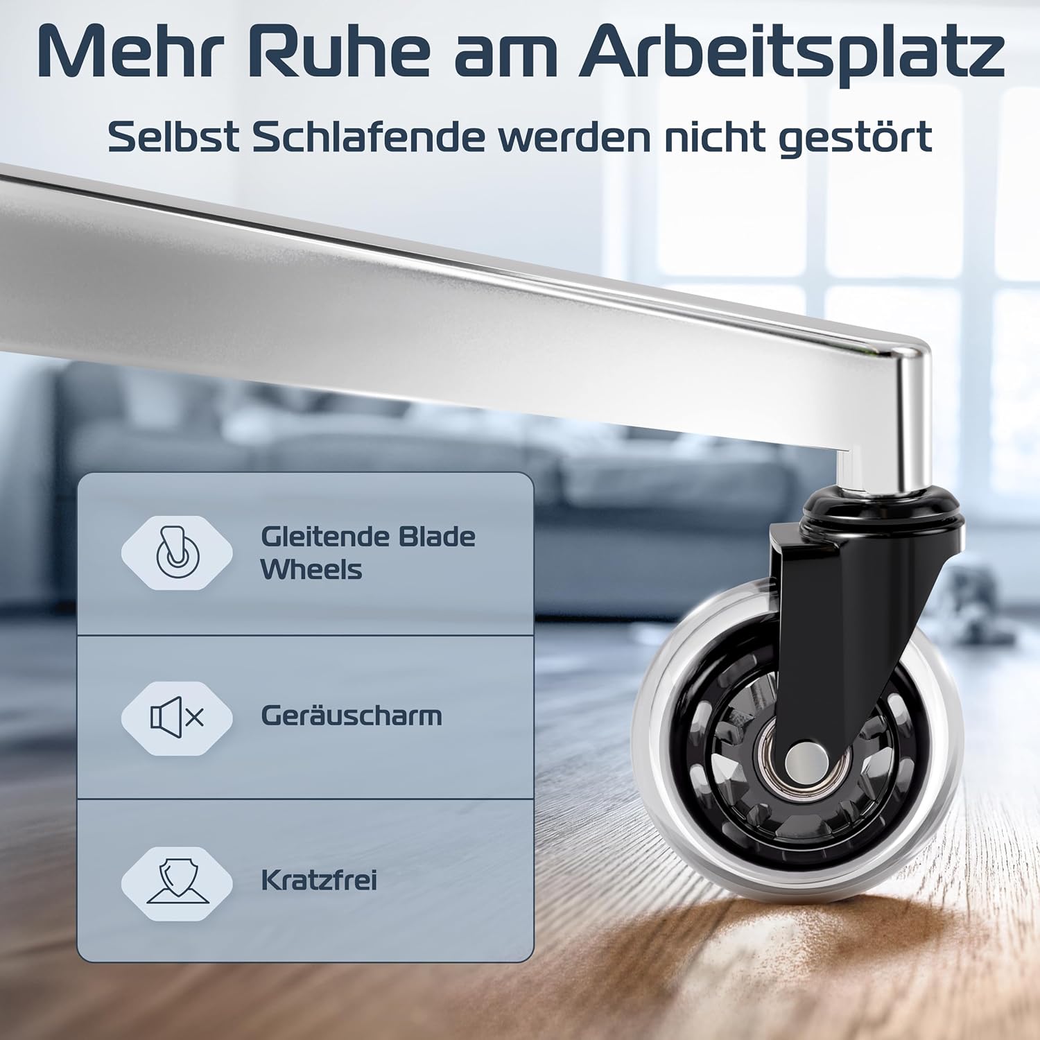 CLOUVOU ProSeat Bürostuhl Ergonomisch Homeoffice – Bild 6