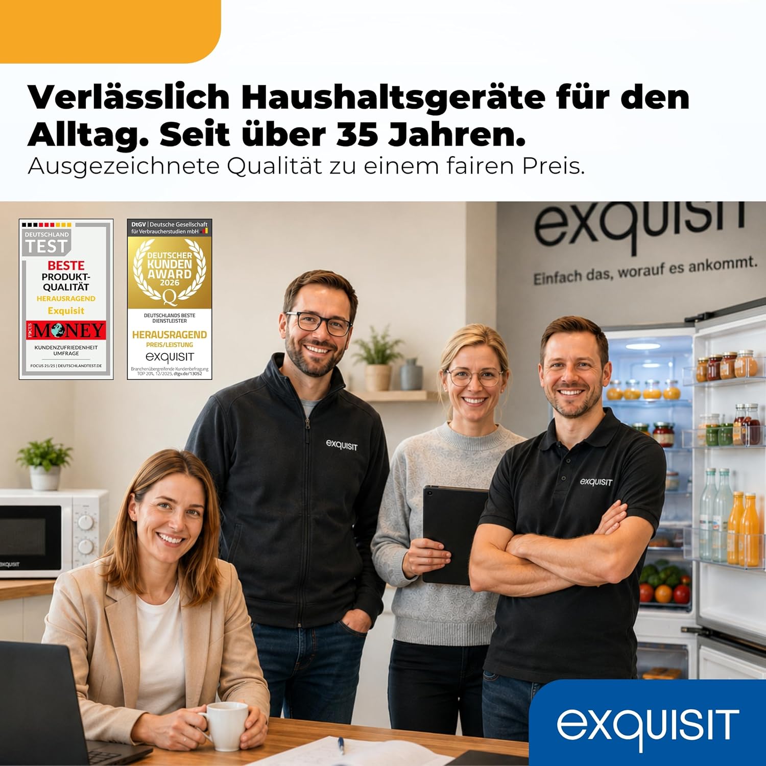 Exquisit Kühlschrank Ohne Gefrierfach - 127 L Vollraumkühlschrank - E – Bild 9