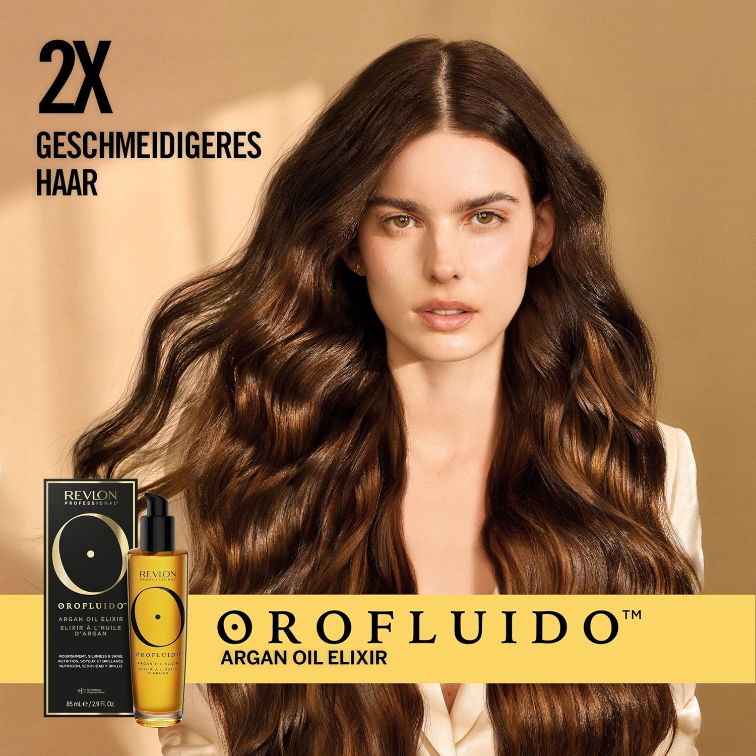 REVLON PROFESSIONAL Orofluido Argan Oil Elixir, 85 ml, nährende Leave in Haarpflege mit Arganöl – Bild 4