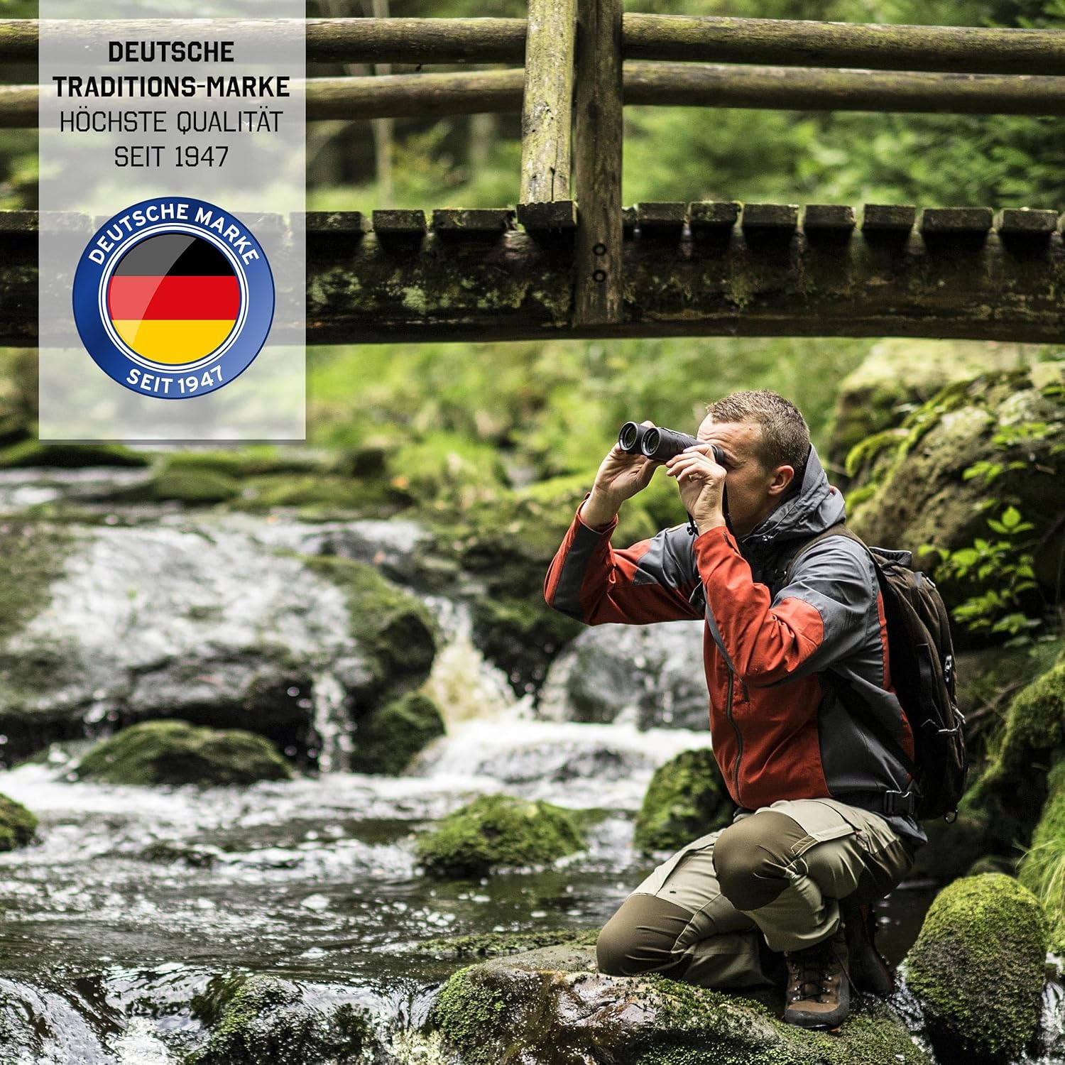 STEINER Fernglas Safari UltraSharp 10x26 - Deutsche Marken-Qualität, 10 Jahre Garantie, Testsieger, für Erwachsene & Kinder, kompakt & leicht, robust, ideal zum Wandern oder auf Reise – Bild 3