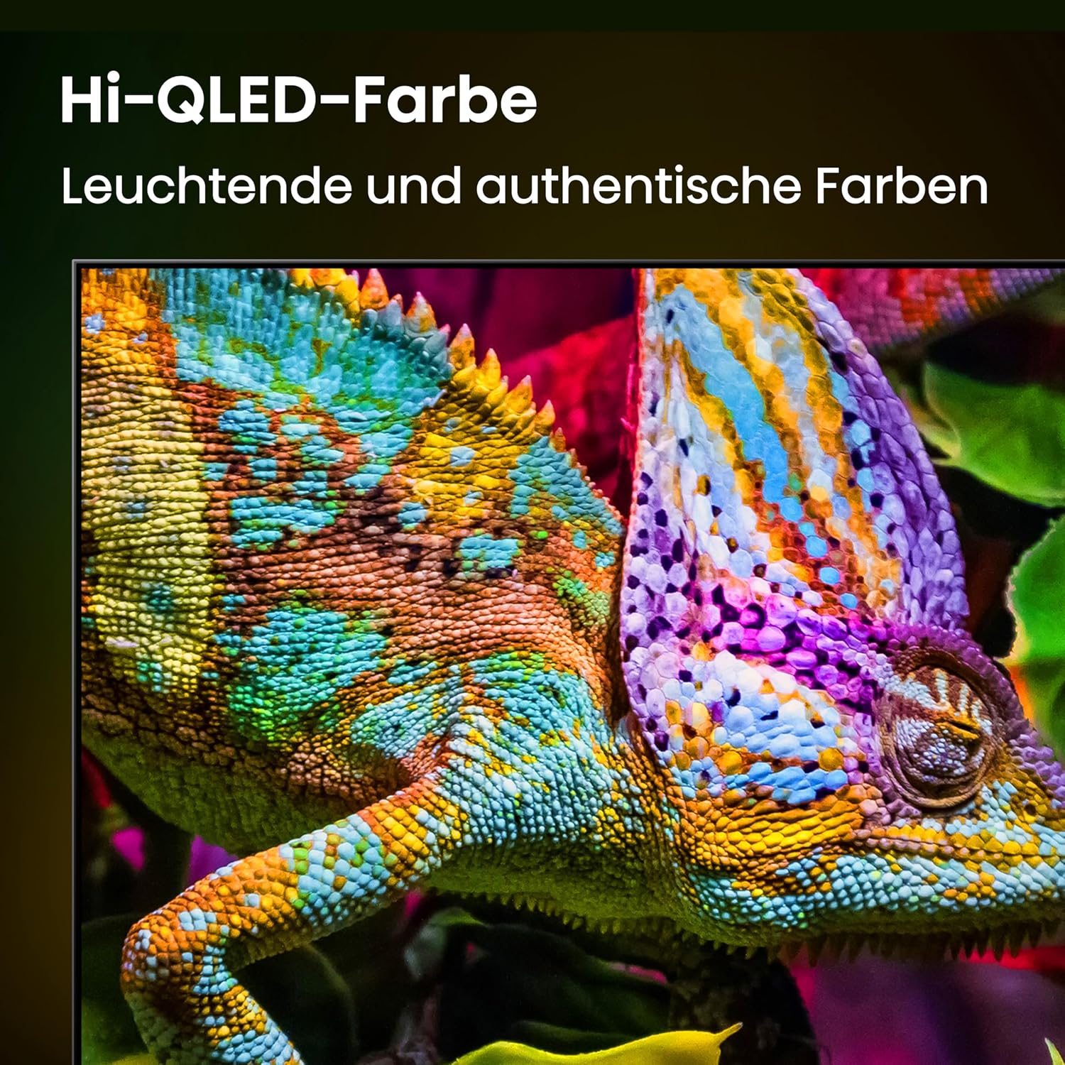 Hisense 85E8DS Fernseher 85 Zoll, 4K UHD, Hi-QLED Mini LED, Smart TV, 144Hz, Hi-View AI Engine, Dolby Vision.Atmos, Unibody Slim, FreeSync Premium, AI-Lichtsensor, Game Bar, Tuned by Devialet – Bild 8