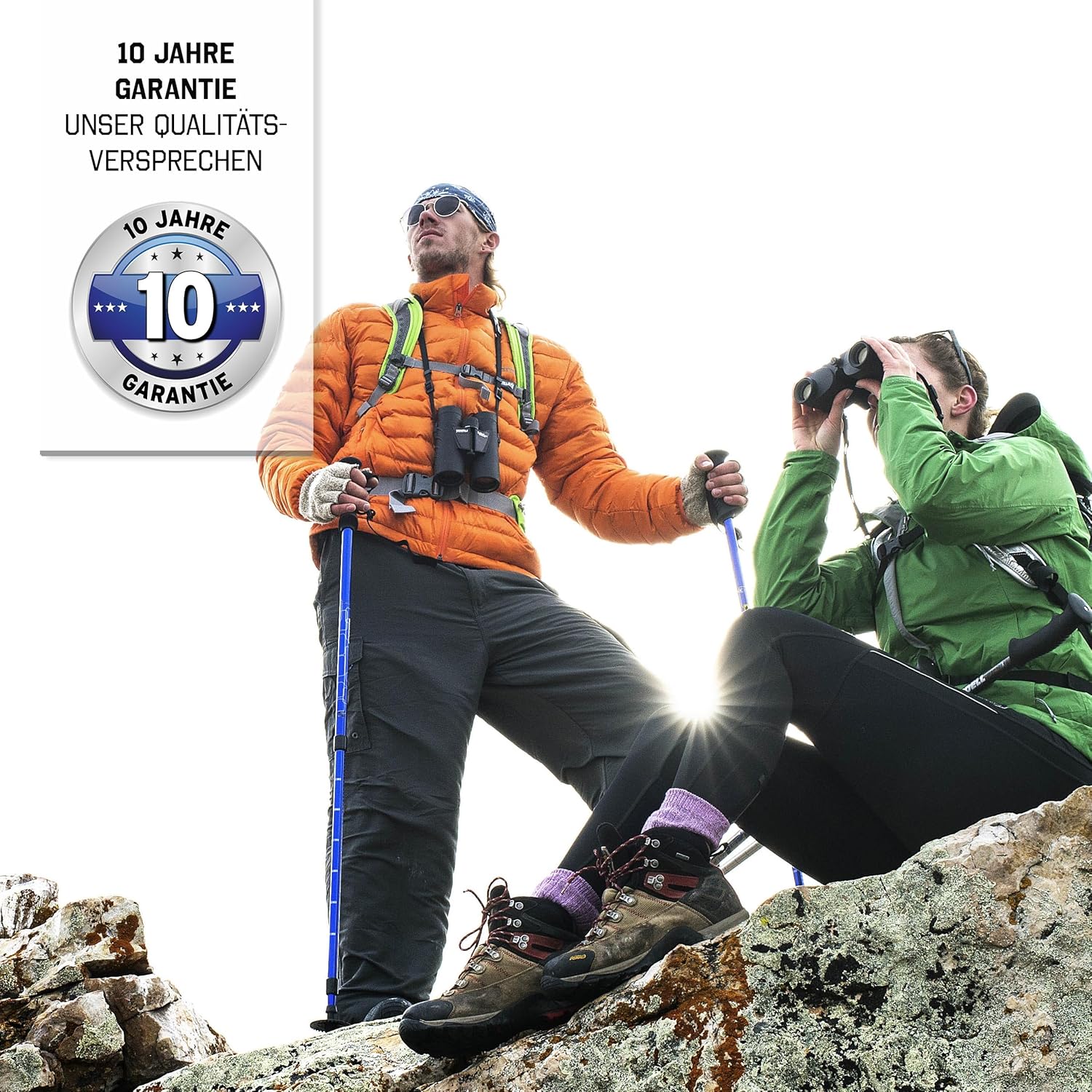STEINER Fernglas Safari UltraSharp 10x26 - Deutsche Marken-Qualität, 10 Jahre Garantie, Testsieger, für Erwachsene & Kinder, kompakt & leicht, robust, ideal zum Wandern oder auf Reise – Bild 4