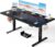 ErGear Höhenverstellbarer Schreibtisch 160x80cm, 100kg Tragkraft